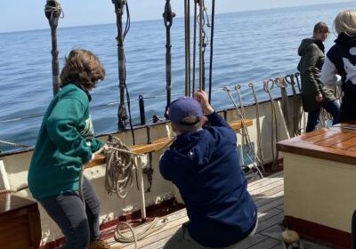 Belle Amie mitsegeln