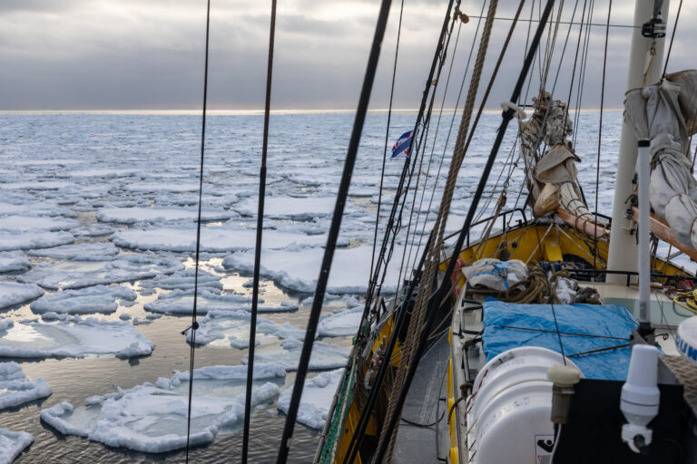 Zeilship Meander in de Barentszzee