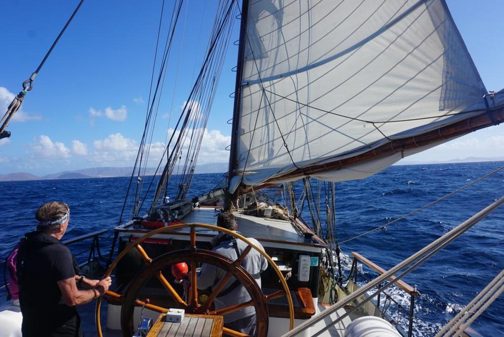 Sailing holiday in the Caribbean with tallship Twister 