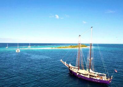 zeilvakantie caribische eilanden met tallship Twister