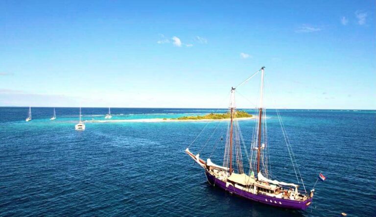 zeilvakantie caribische eilanden met tallship Twister