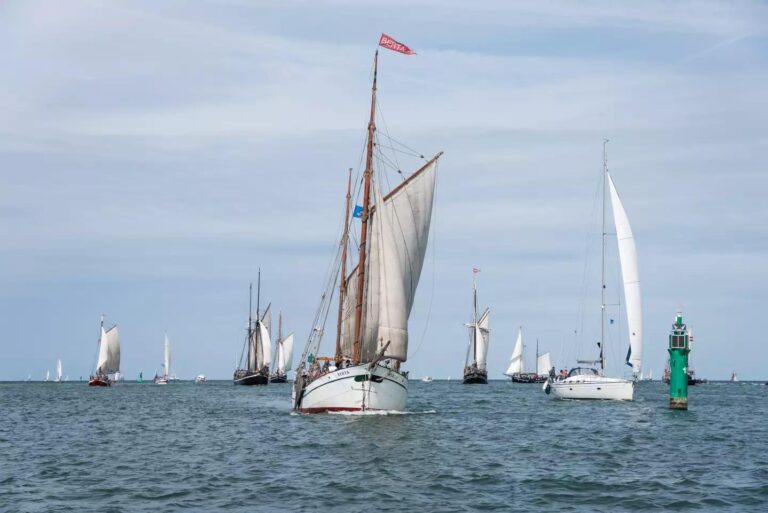 Zeilen op de Hanse Sail in Rostock