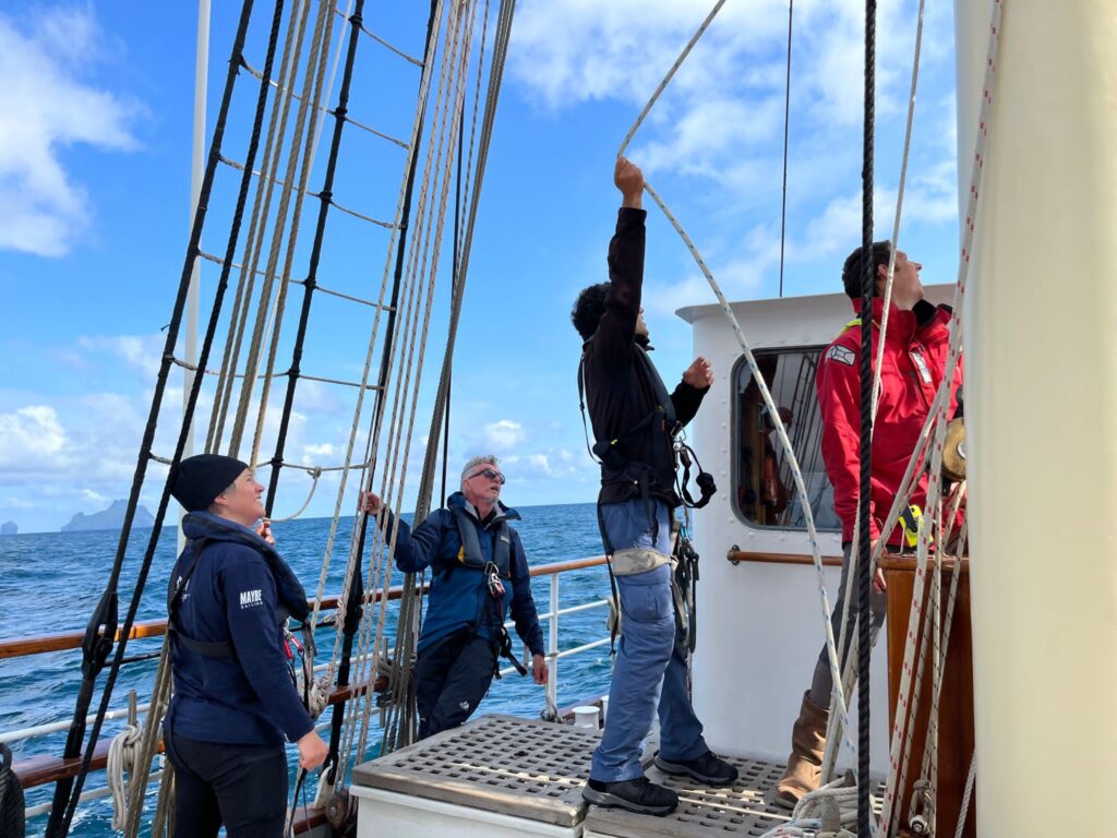 Co-sailing as a guest crew member