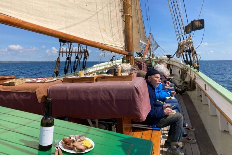 Actieve zeillvakantie op schoener Aron