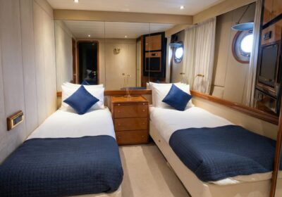 unplugged-kamer Kamer op expeditiejacht Groenland