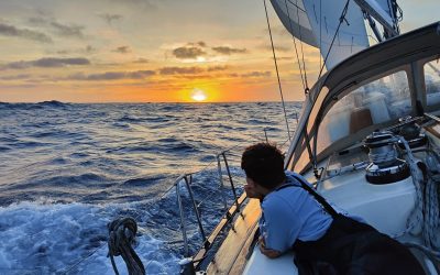 Cherokee sailing from Madeira to the Azores