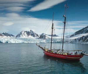 Noorderlicht Svalbard Winter